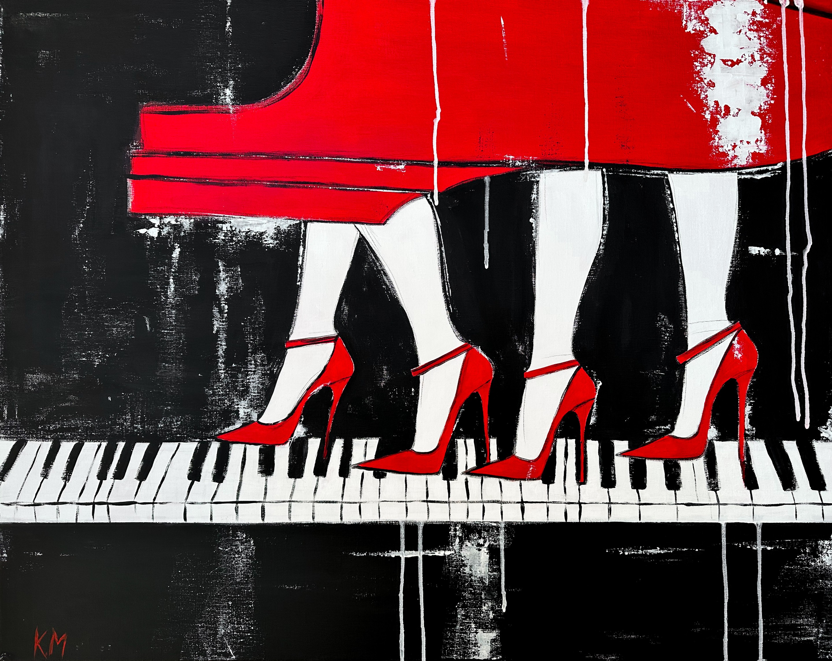 Kristina Mallen, Red High Heels Symphony Kristina Mallen, Red High Heels Symphony