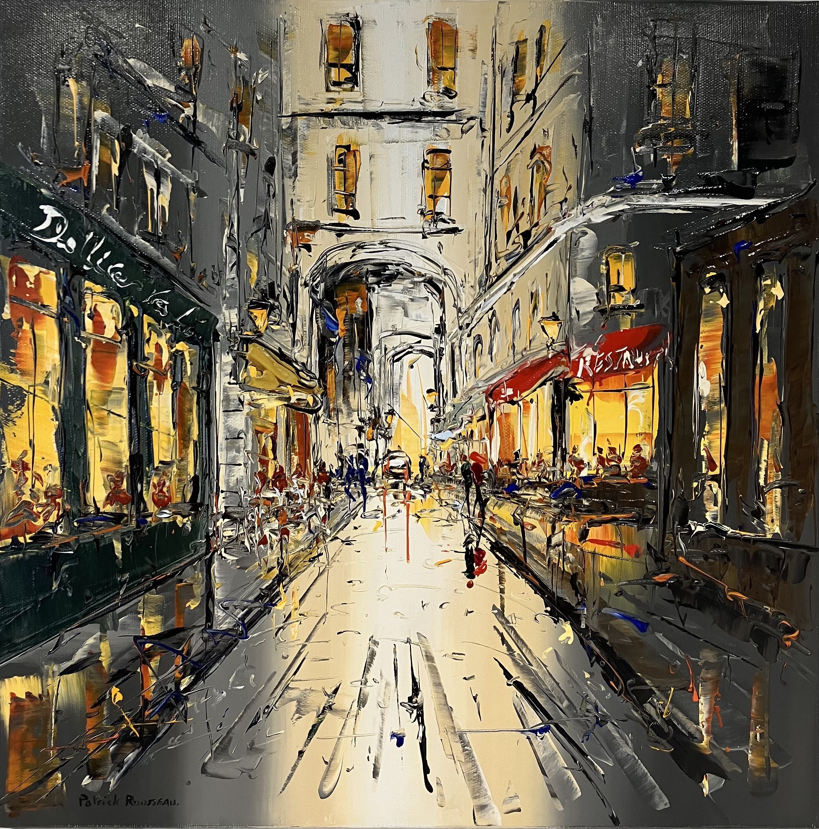 Patrick Rousseau, Le passage pavé Patrick Rousseau, Le passage pavé