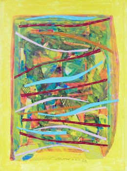 Painting, Journey to Florence, Karl-Karol Chrobok