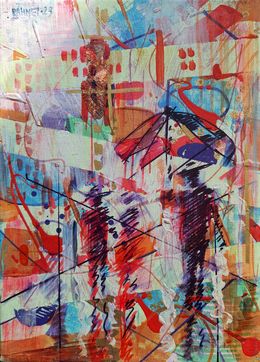 Painting, City 2, Rakhmet Redzhepov (Ramzi)