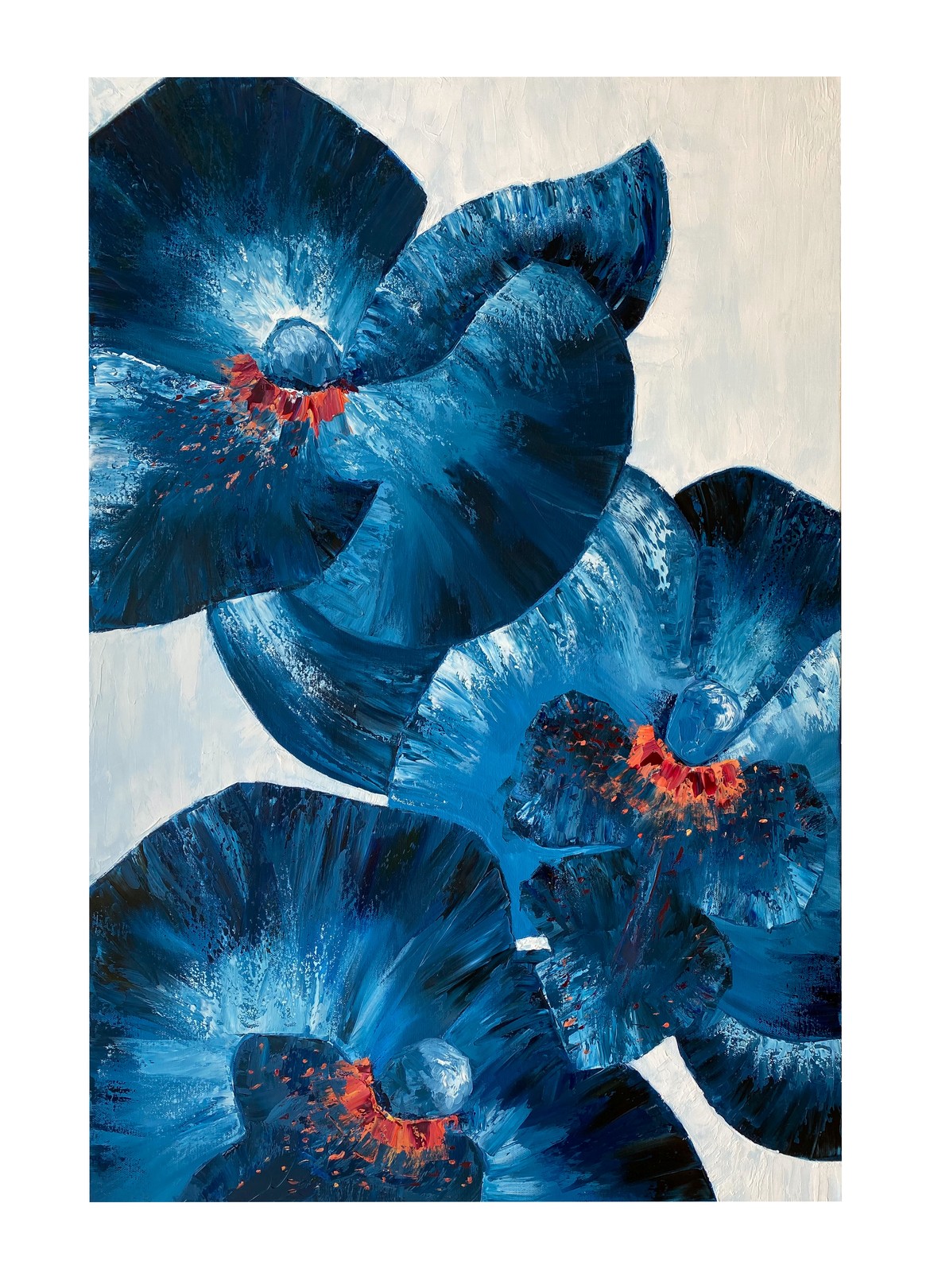 Kristina Mallen, Blue orchids Kristina Mallen, Blue orchids