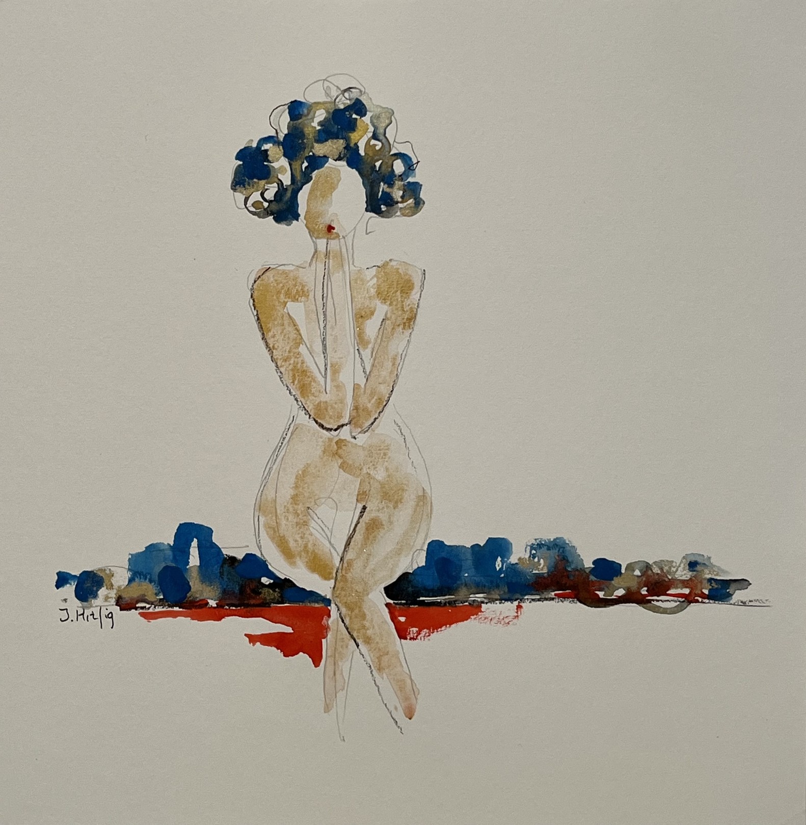 Isabelle Hirtzig, Blue Dream Isabelle Hirtzig, Blue Dream