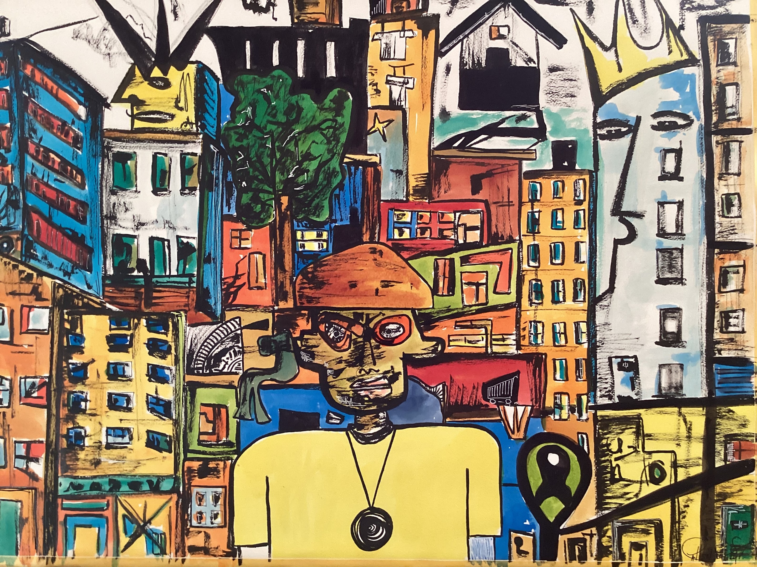 Serge Pierre Callens, Downtown street scenester Serge Pierre Callens, Downtown street scenester