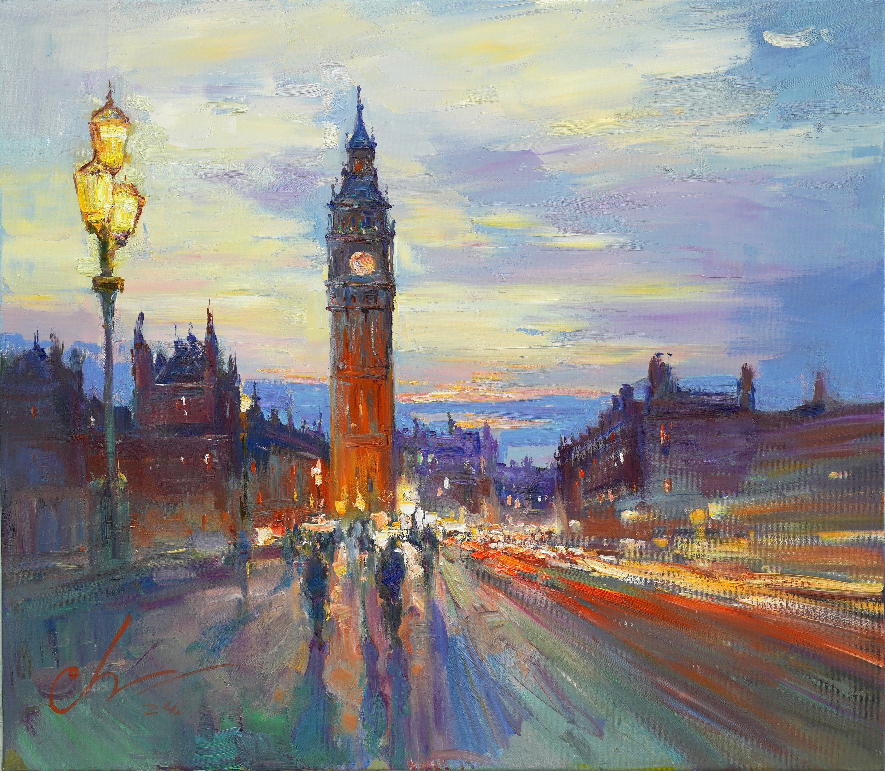 Serhii Cherniakovskyi, Evening Big Ben Serhii Cherniakovskyi, Evening Big Ben