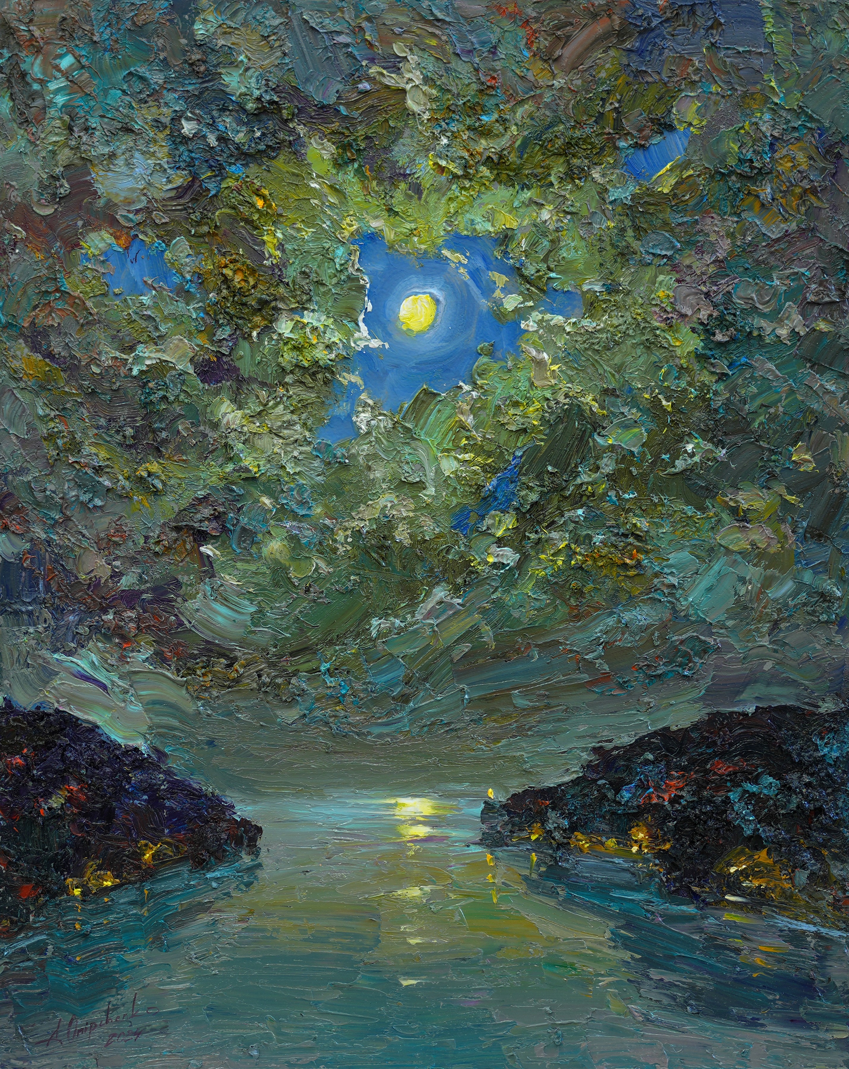 Alisa Onipchenko-Cherniakovska, Full moon time Alisa Onipchenko-Cherniakovska, Full moon time