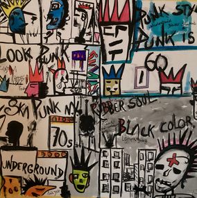 Gemälde, Look Punk, Serge Pierre Callens