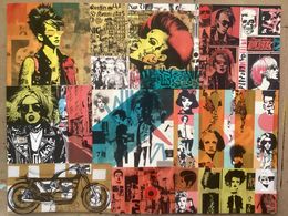 Gemälde, Punk Retrospective, Serge Pierre Callens