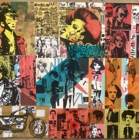 Gemälde, Punk Retrospective, Serge Pierre Callens