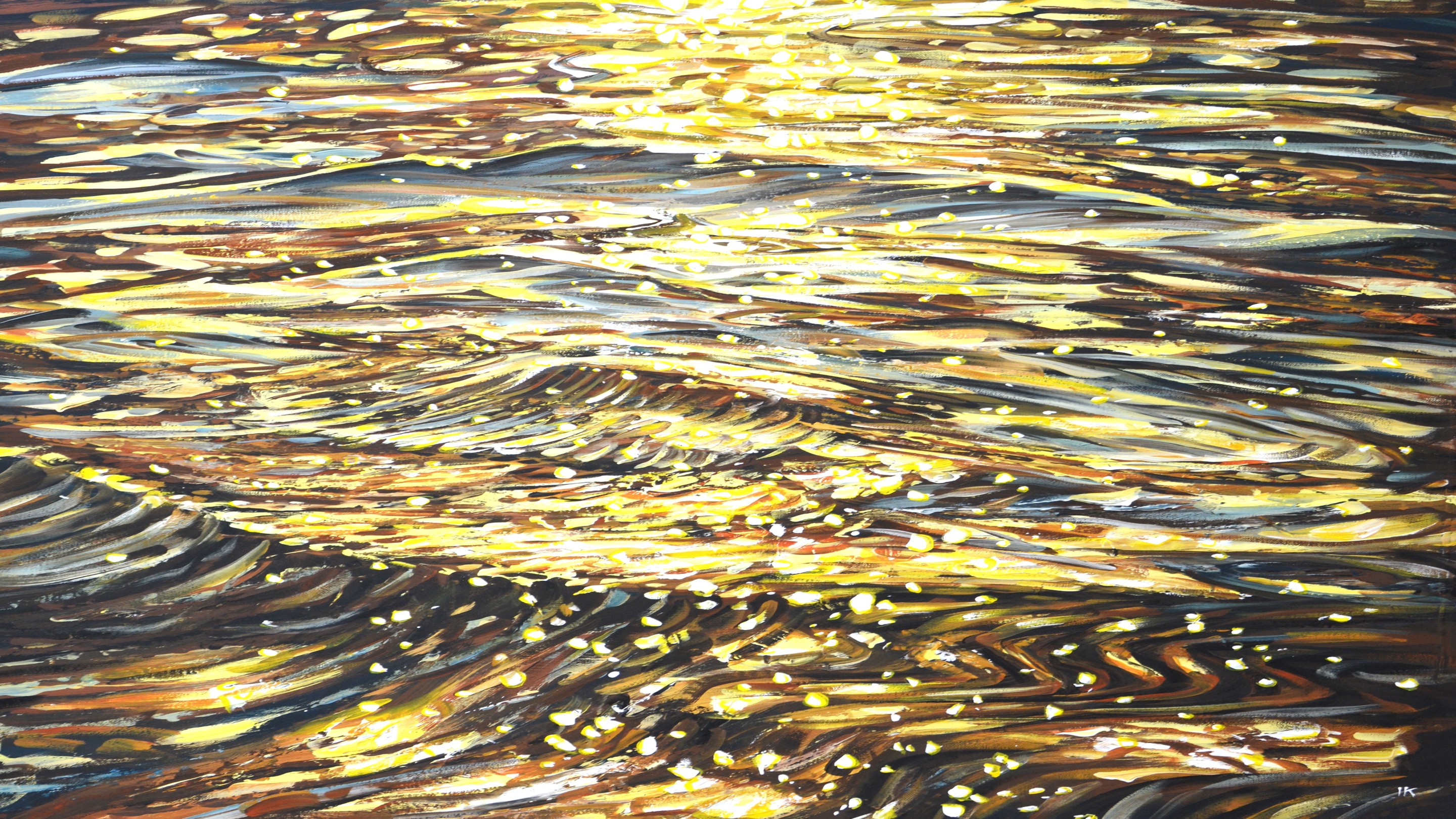 Iryna Kastsova, Evening glare on the water 9 Iryna Kastsova, Evening glare on the water 9