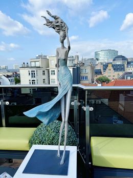 Sculpture, Gone with the wind, Hedwige Leroux