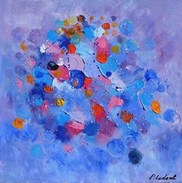 Painting, Rolling balls, Pol Ledent
