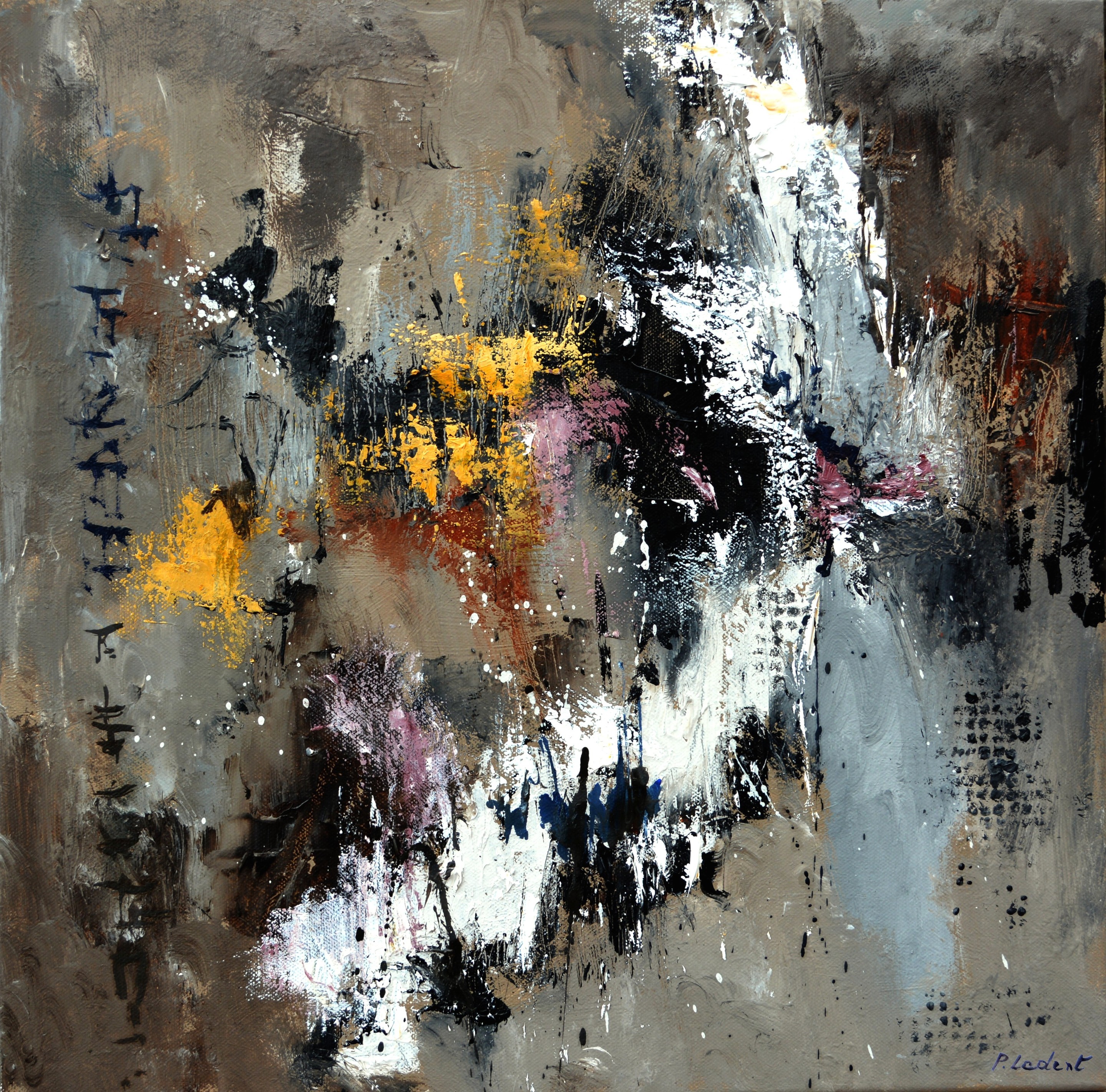 Pol Ledent, Wall in an ancient city Pol Ledent, Wall in an ancient city