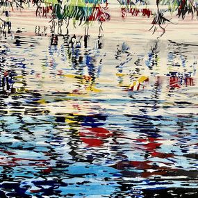 Gemälde, Reflejos en la ribera del Río, Manuel Perez