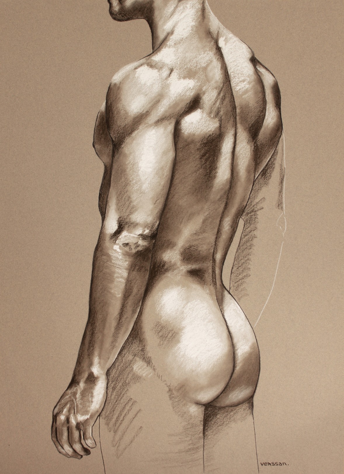 Verssan, Homme aux fesses musclées Verssan, Homme aux fesses musclées