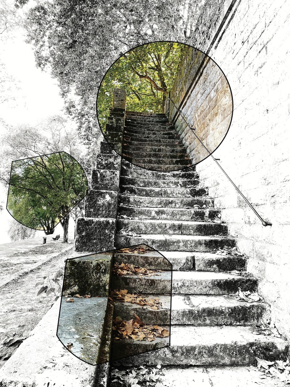 Jean-Claude Byandb, Escalier Jean-Claude Byandb, Escalier