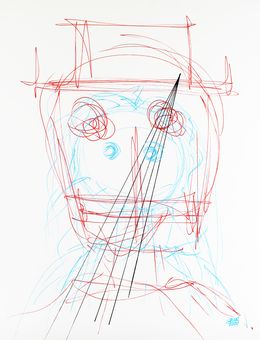 Fine Art Drawings, Fathers & Daughters, Michael Grine