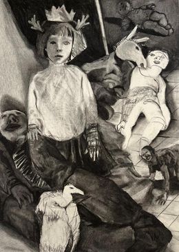 Fine Art Drawings, Sans titre #4, Zahra Zeinali