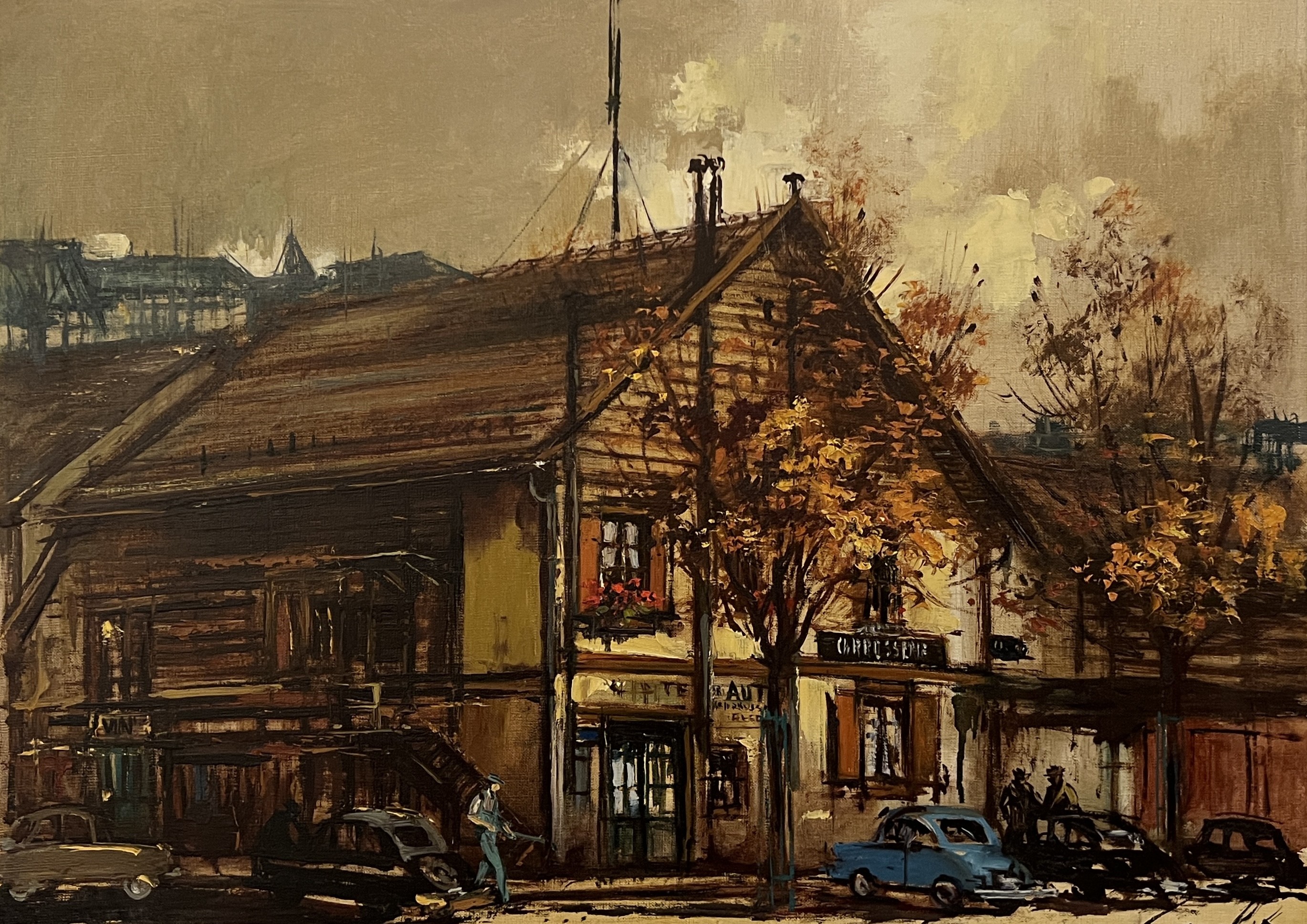 Sergio Cecchi, Paysage Genève Sergio Cecchi, Paysage Genève