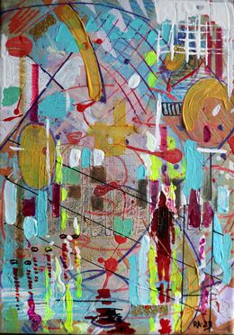 Painting, City 11, Rakhmet Redzhepov (Ramzi)