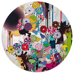 Drucke, Korin's Flowers and Abstract Imagery, Takashi Murakami
