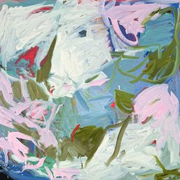 Painting, Venus' Garden III, Petra Schott