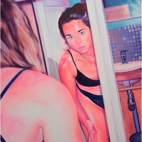 Gemälde, Face à Face, Emile Orange