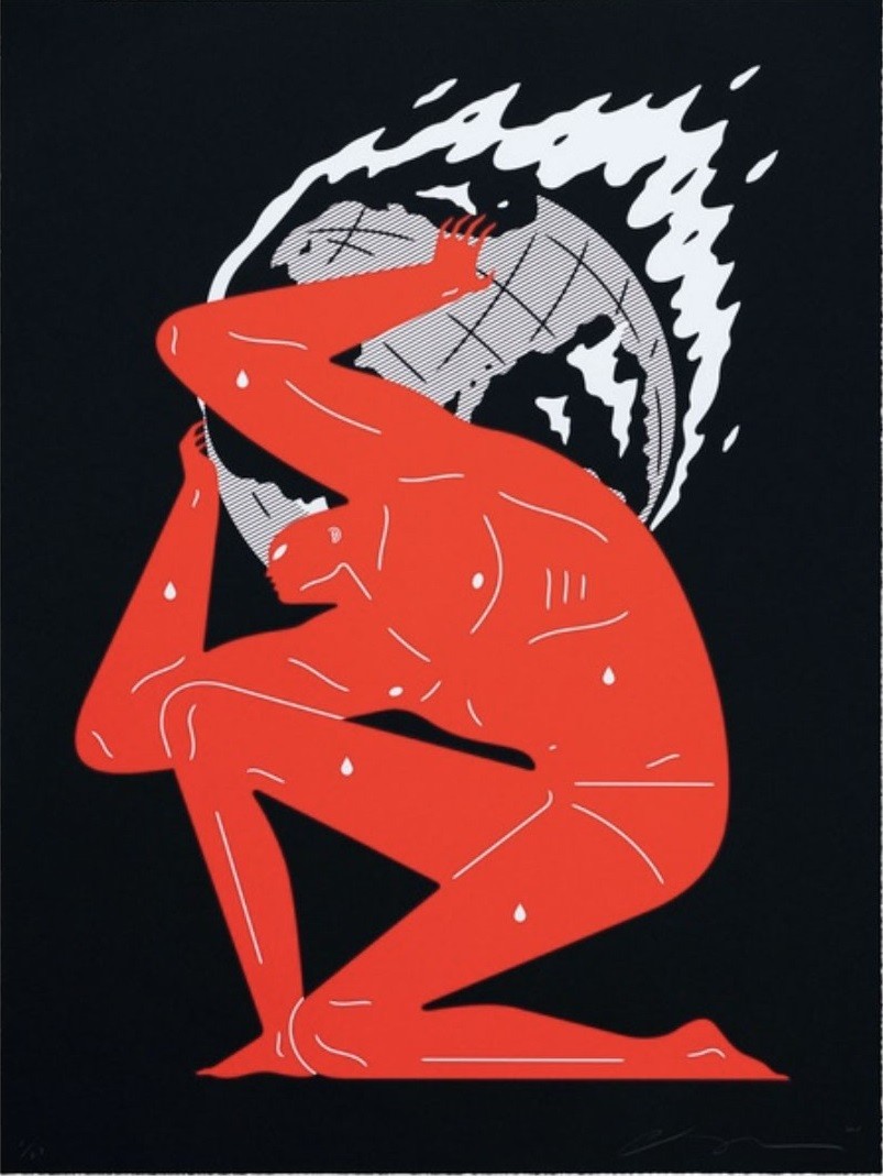 Cleon Peterson, World of fire 25 ex. Cleon Peterson, World of fire 25 ex.