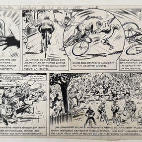 Fine Art Drawings, Planche Originale ChouChou, le roi de la petite reine, René Pellos