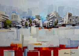 Gemälde, Bicycle Perspective III, Adriana Naveh