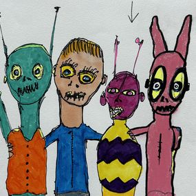 Fine Art Drawings, The Chosen One, Bunkt_