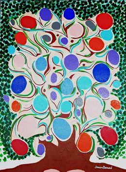 Gemälde, Arbre de vie, Damien Berrard