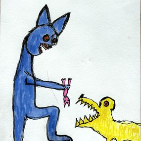 Dessin, Two-steppin’, Bunkt_