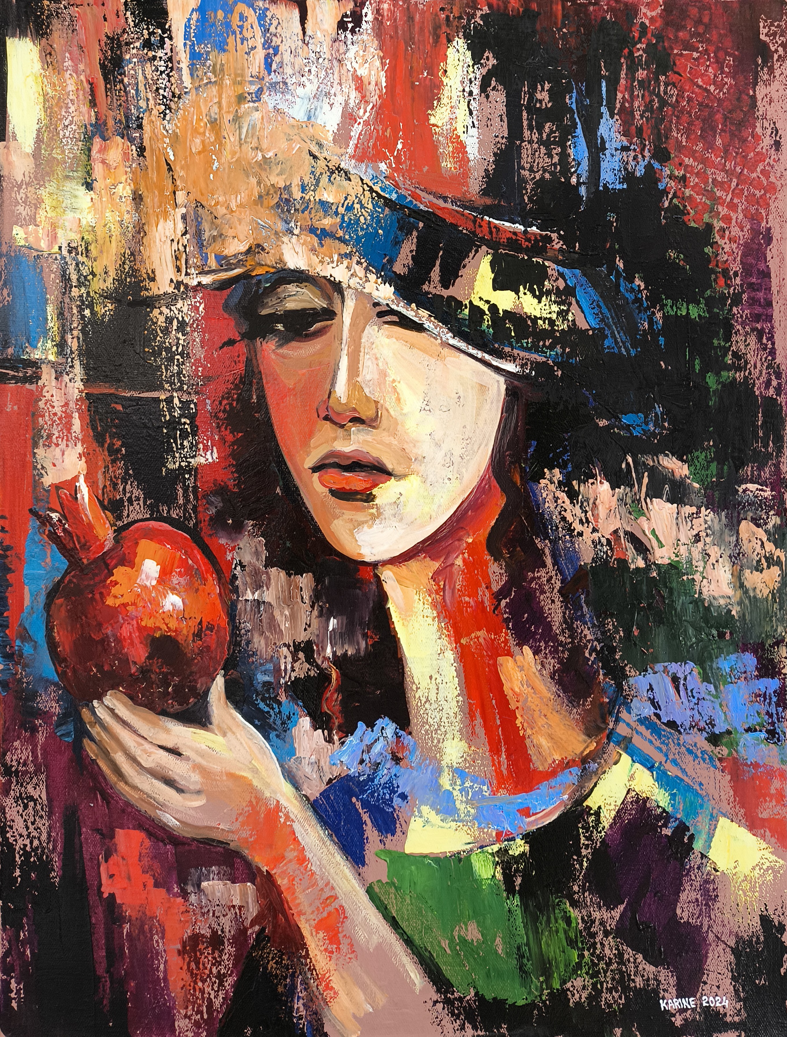 Karine Harutyunyan, Enigmatic Contemplation Karine Harutyunyan, Enigmatic Contemplation