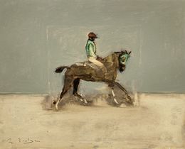 Peinture, Jockey, Antoine De La Boulaye