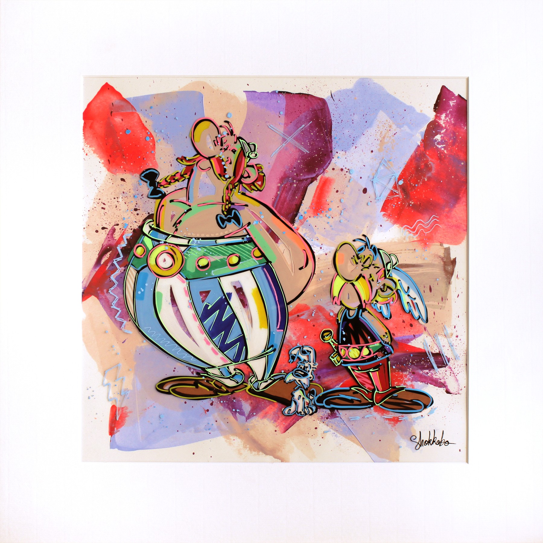 Shokkobo Popart, Astérix et Obélix Shokkobo Popart, Astérix et Obélix