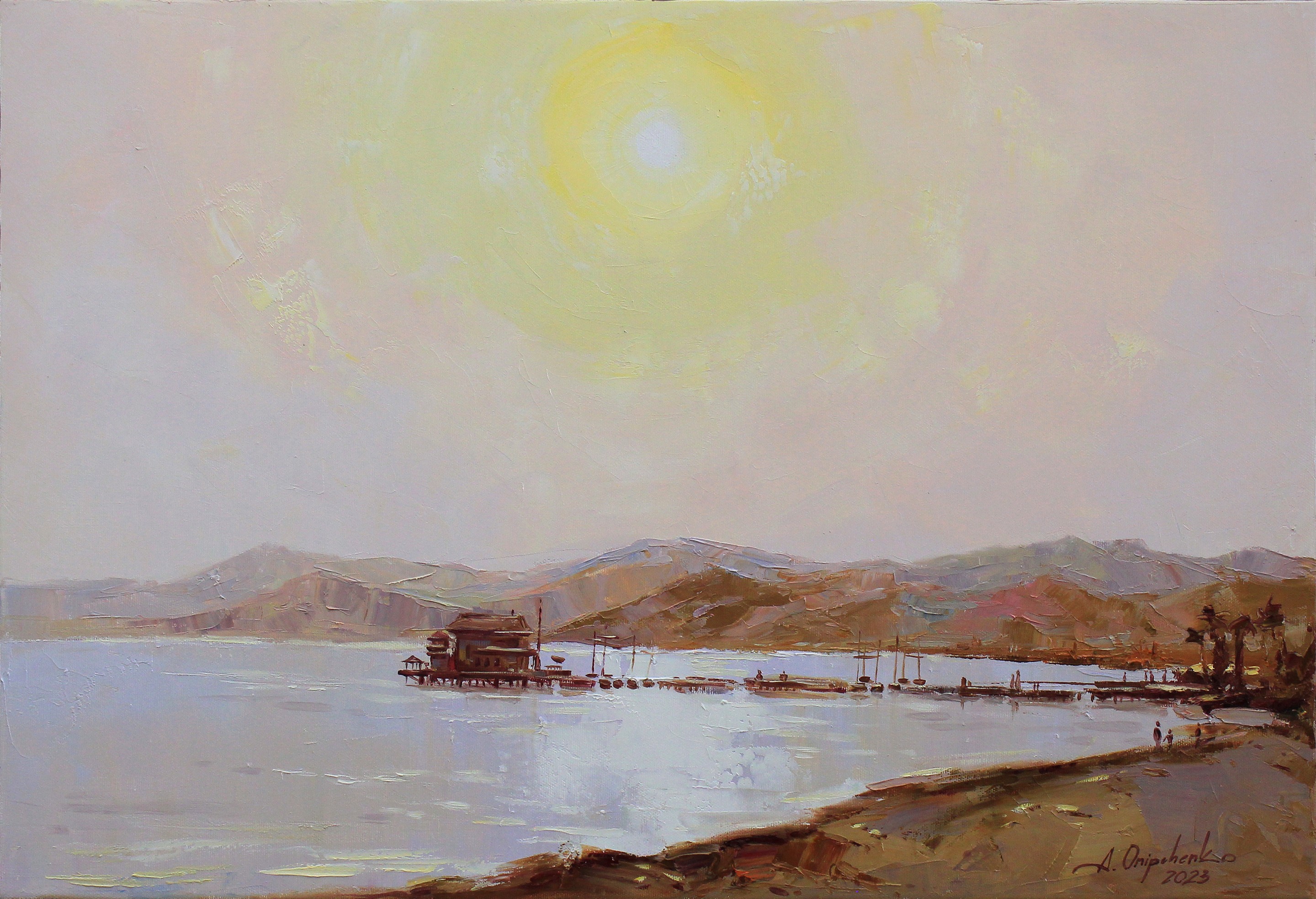 Alisa Onipchenko-Cherniakovska, White sun Alisa Onipchenko-Cherniakovska, White sun
