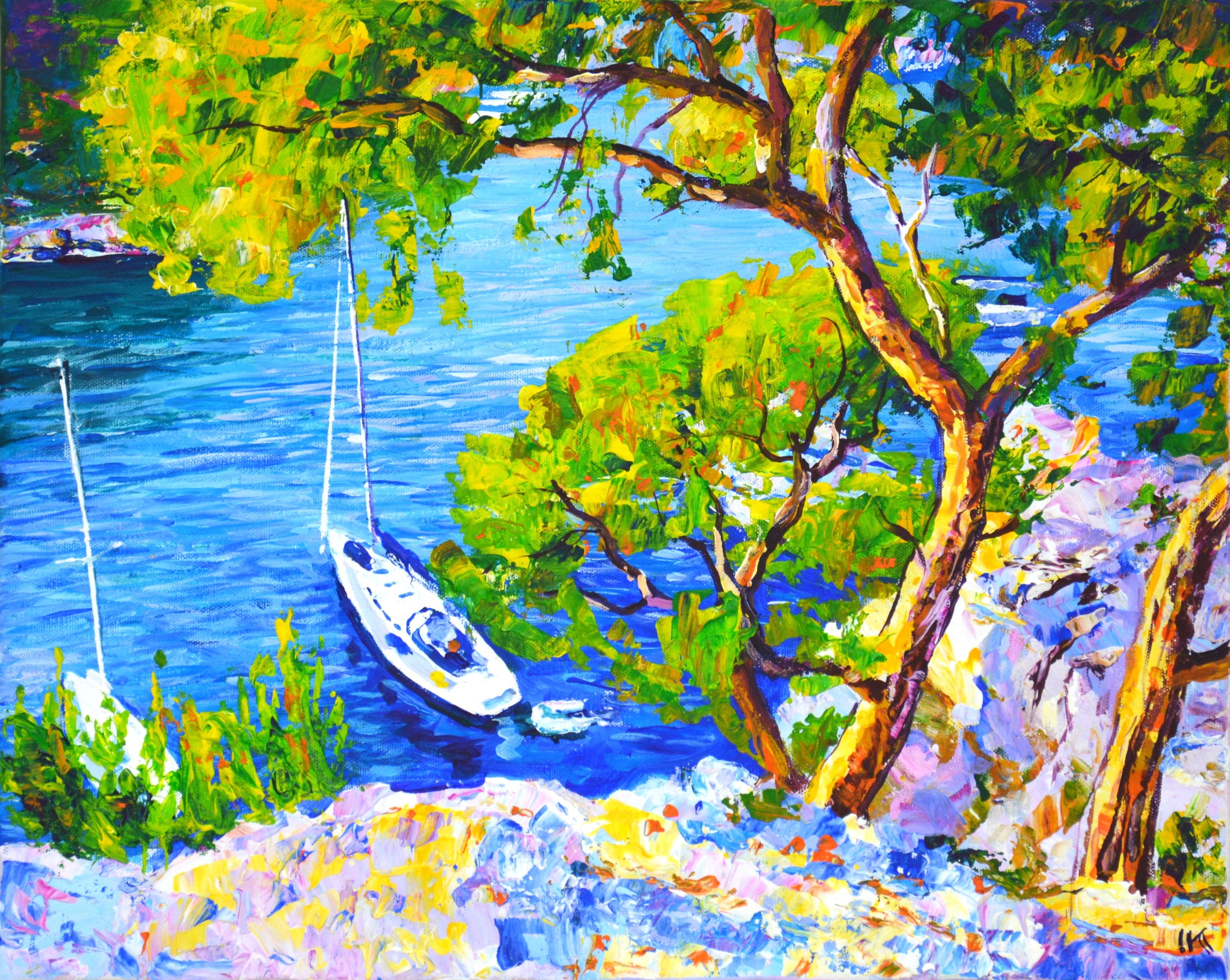 Iryna Kastsova, French coast Iryna Kastsova, French coast
