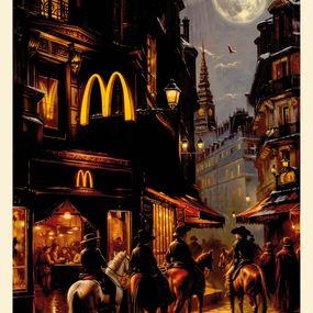 Print, Mac Donald's 1899, Wags