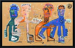 Painting, Une belle image du bonheur, Jazzu