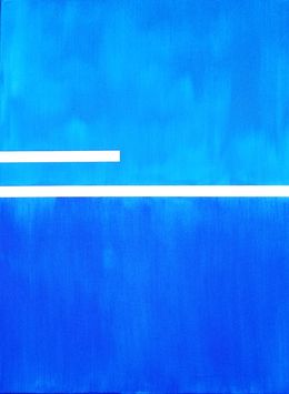 Painting, Sans titre III, blue, Damien Berrard