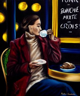 Gemälde, Savouring Paris, Ruslana Levandovska