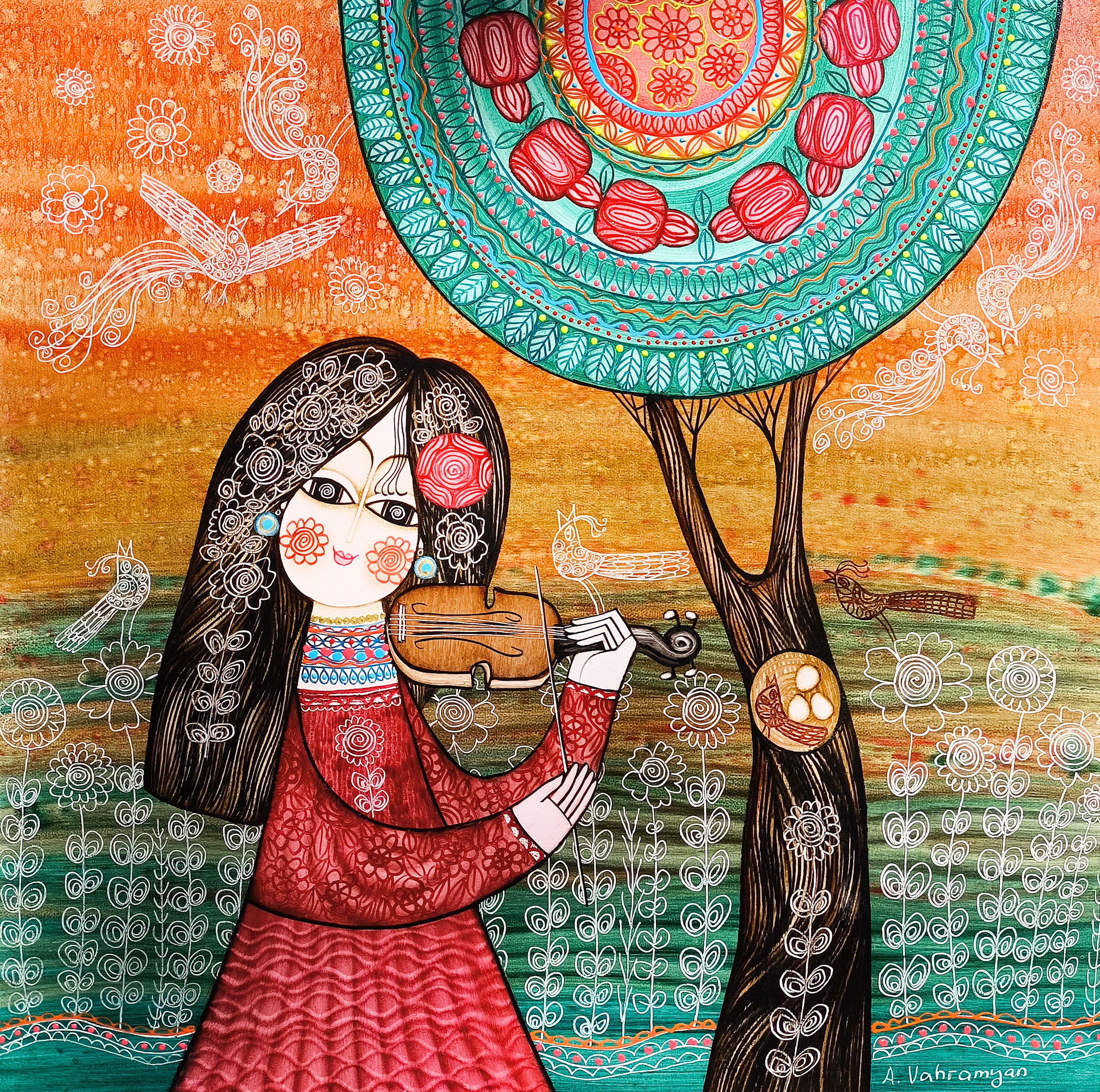 Armen Vahramyan, The Violinist's Garden Armen Vahramyan, The Violinist's Garden