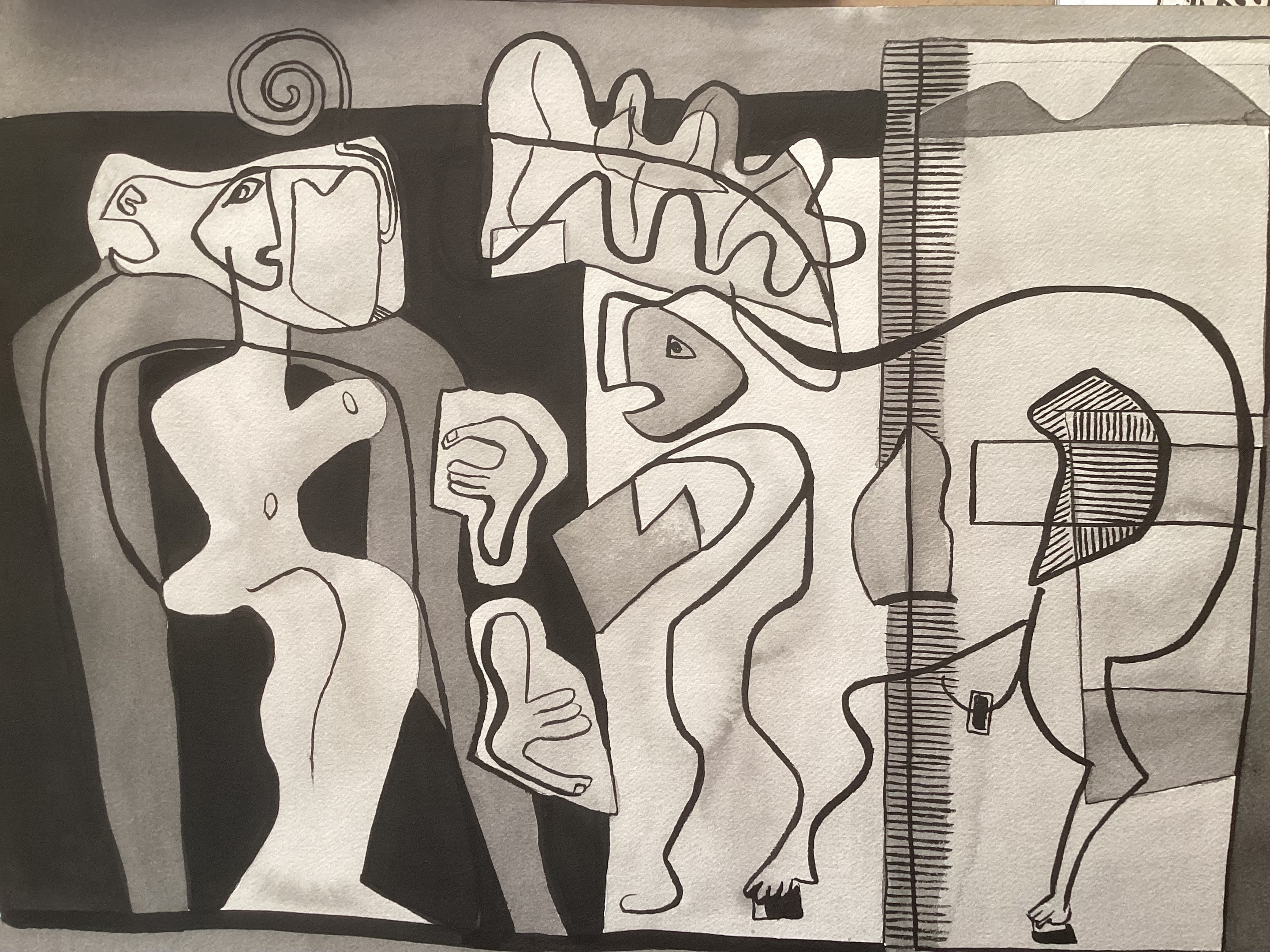 Serge Pierre Callens, L.C. Black and White Serge Pierre Callens, L.C. Black and White