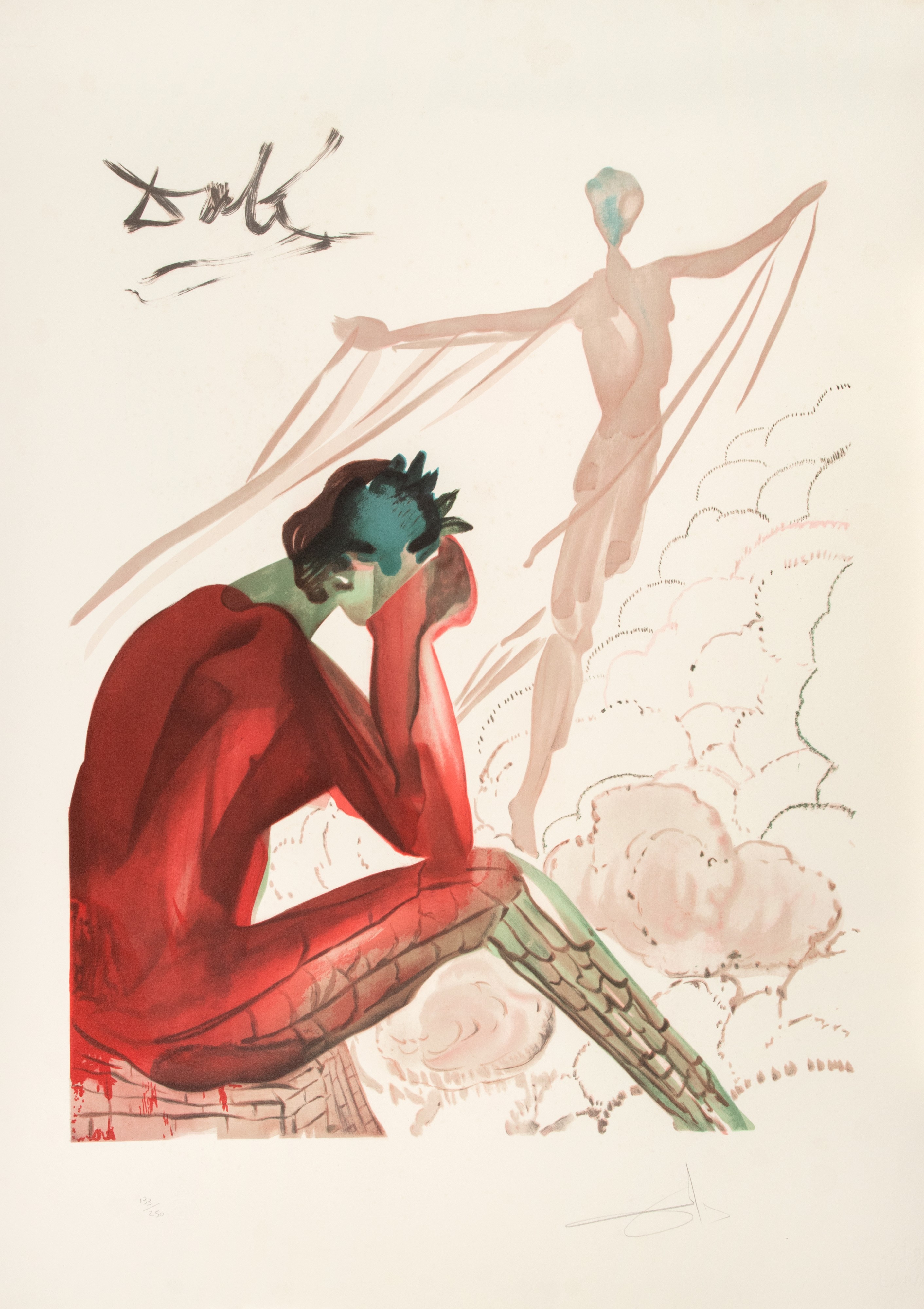 Salvador Dali, The Young Icarus Salvador Dali, The Young Icarus