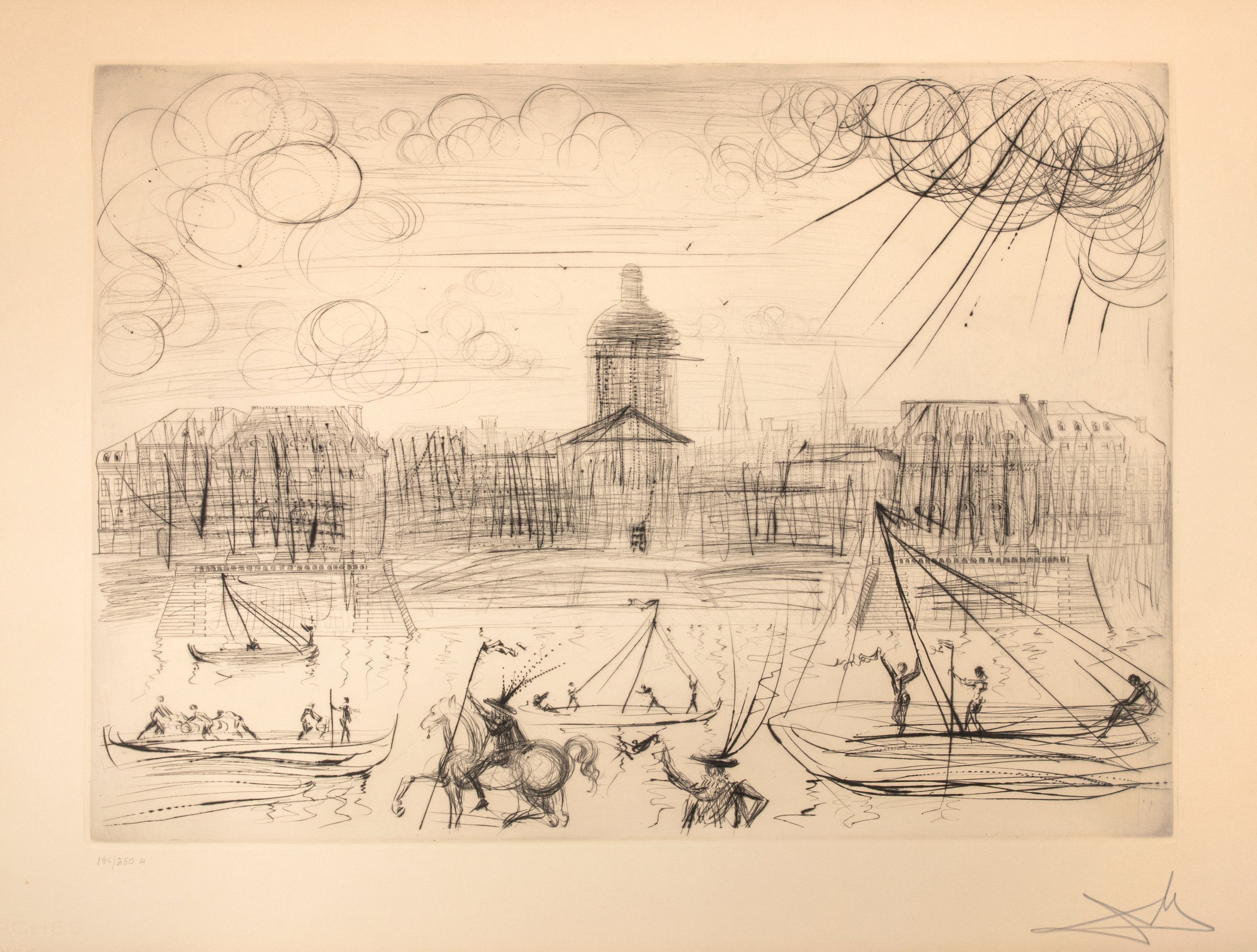 Salvador Dali, L'Académie de Paris Salvador Dali, L'Académie de Paris