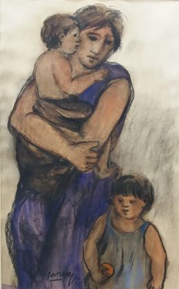Gemälde, Maternité, Maria Vich