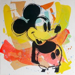 Peinture, Mickey mouse Warhol, PyB