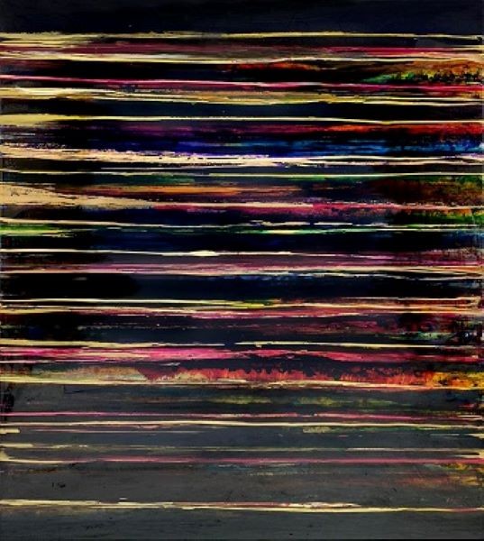 James Chiew, Abstract Roots - unique 5 layers painting James Chiew, Abstract Roots - unique 5 layers painting