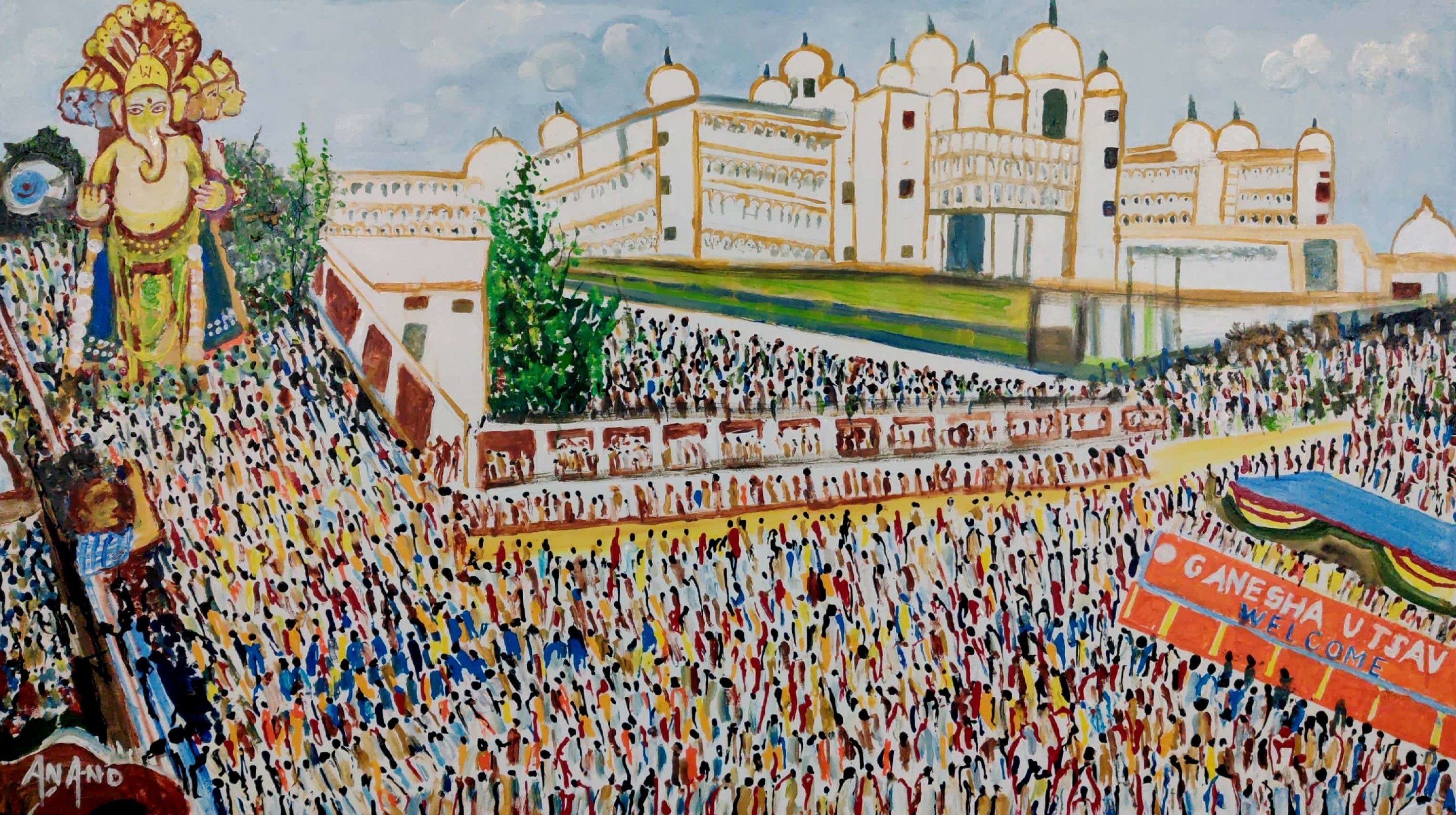 Anand Manchiraju, Ganesh Utsav Anand Manchiraju, Ganesh Utsav
