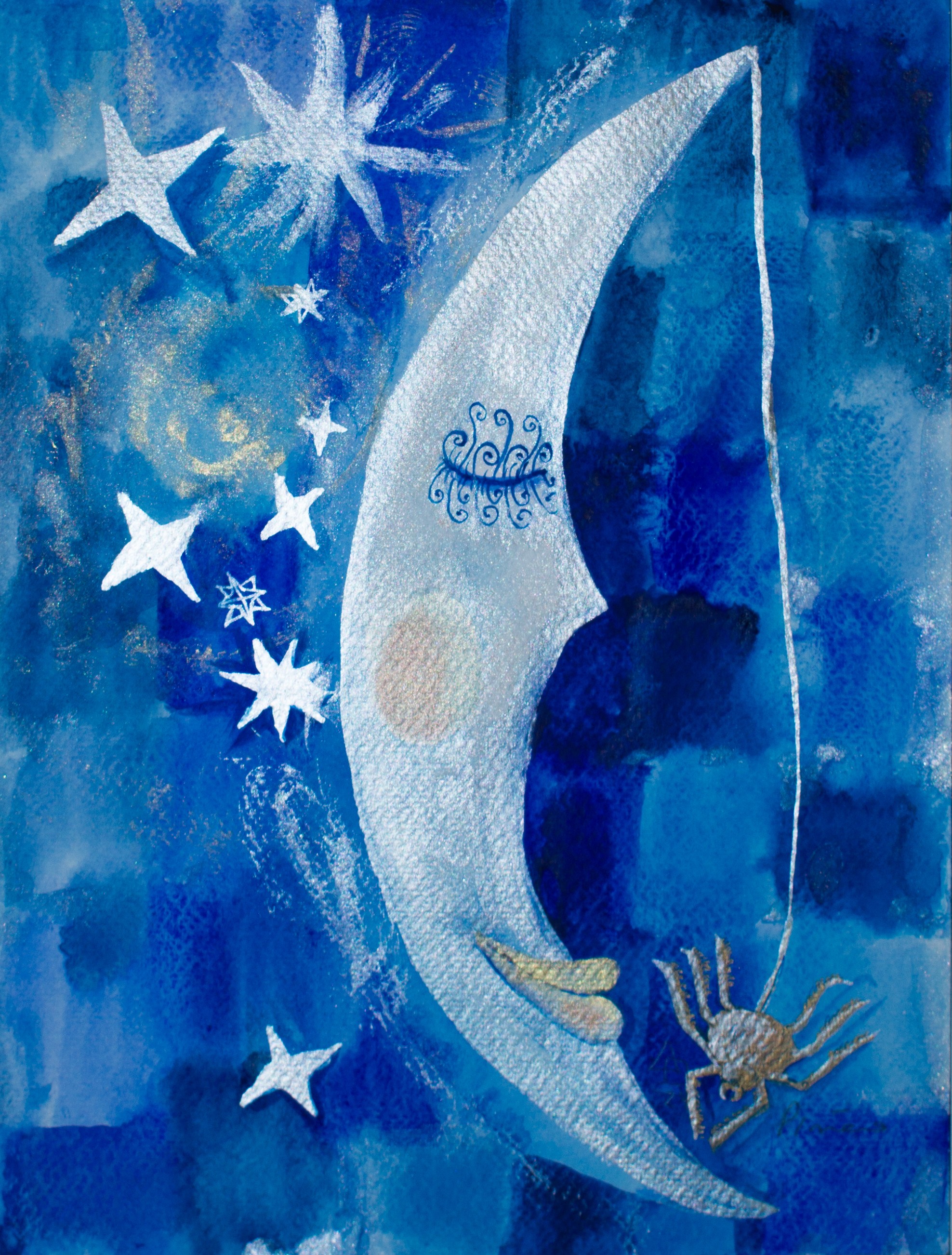 Micaela Piñero, La luna duerme y sueña Micaela Piñero, La luna duerme y sueña